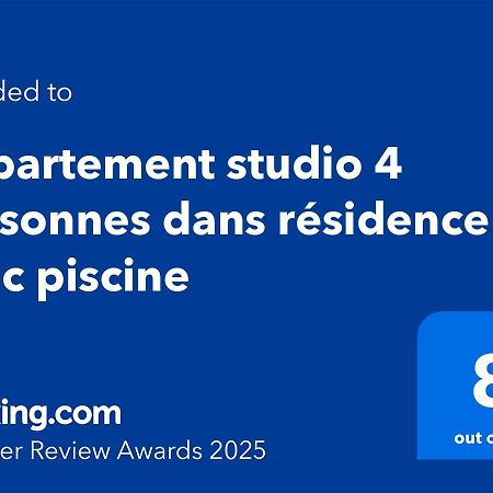 Appartement Studio 4 Personnes Dans Residence Avec Piscine Quiberon Eksteriør bilde